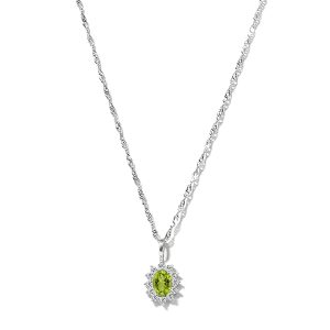 Certified Peridot Gemstone Pendant