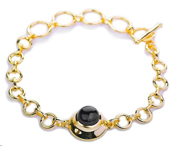 Buy Black Beads Gold Bracelet At Best Price | Karuri Jewellers
