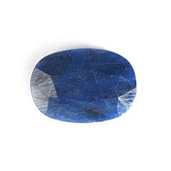 Certified Natural Blue Sapphire Oval Gemstone (4.33 Carats)