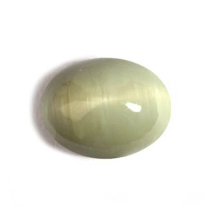 Certified Natural Cat's Eye Oval Gemstone (2.16 Carats)
