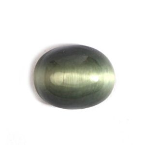 Certified Natural Cat's Eye Oval Gemstone (4.03 Carats)