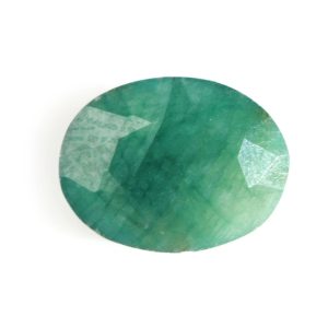 Certified Natural Emerald Oval Gemstone (5.15 Carats)