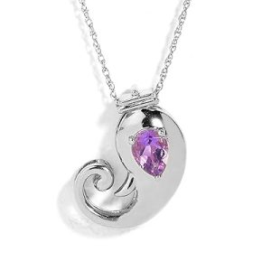 Certified Amethyst Gemstone Ganpati Pendant