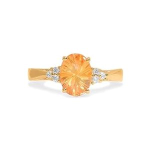 Certified Citrine Gemstone Ring
