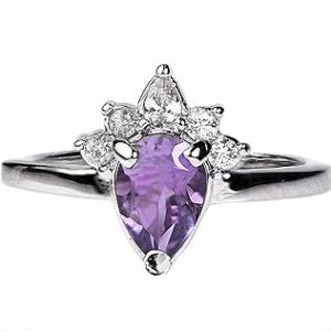Certified Amethyst Gemstone Ring