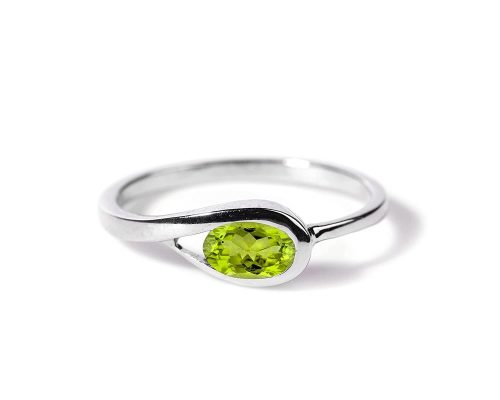Peridot Gemstone Jewelry Set - Image 4