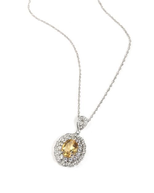 Certified Citrine Luxury Pendant - Image 2