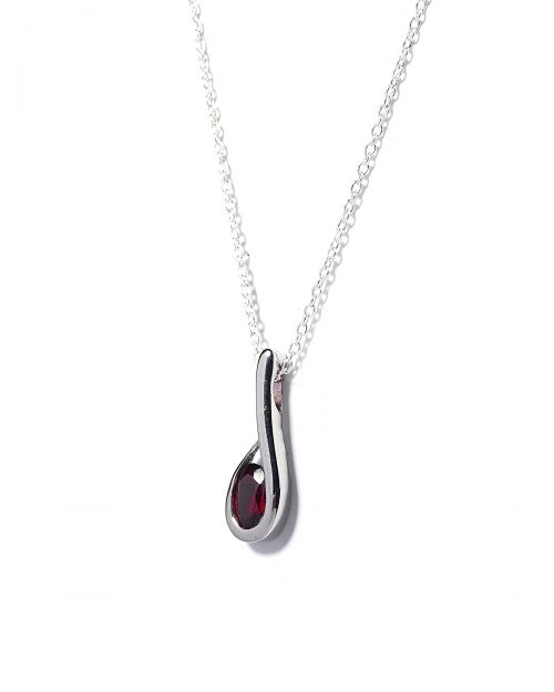 Garnet Gemstone Jewelry Set - Image 2