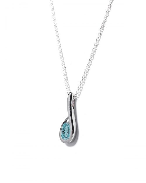 Aquamarine Gemstone Jewelry Set - Image 2