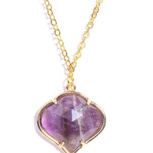 Natural Amethyst Gemstone Pendant