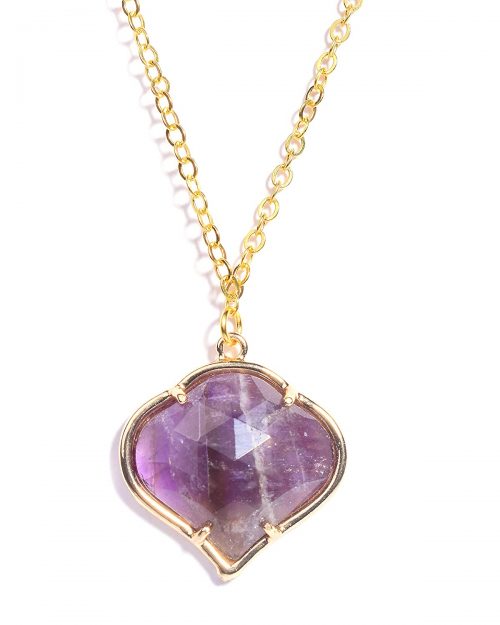 Natural Amethyst Gemstone Pendant