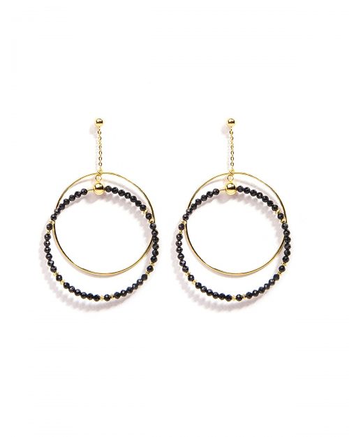 925 Sterling Silver Certified Tourmaline Gemstone Trendy Dangler Earrings for Women - Image 2