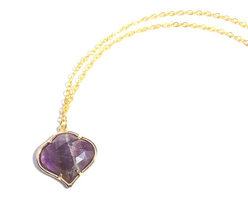 Natural Amethyst Gemstone Pendant - Image 4
