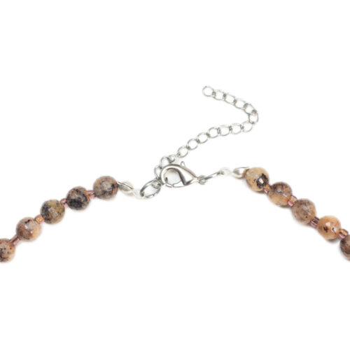 GEMPRO Graduated Genuine Jasper Necklace for Her - Image 4