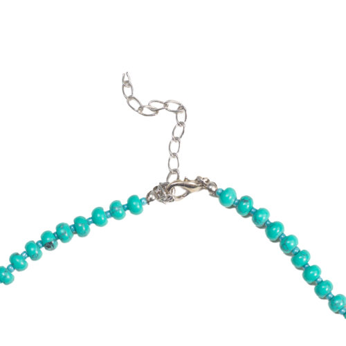 GEMPRO Genuine Turquoise and Pearl Necklace Set for Her - Image 7