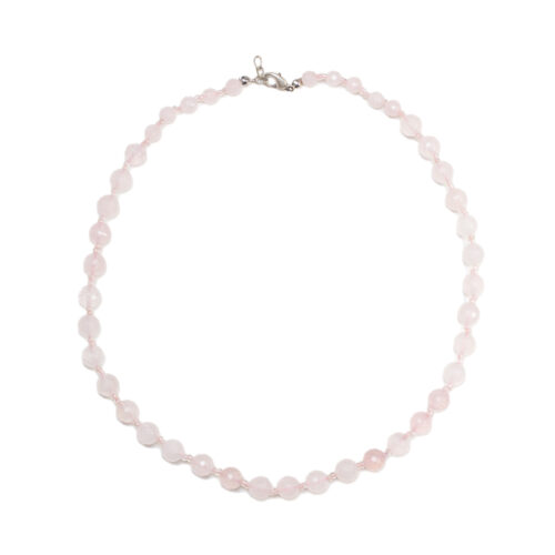 GEMPRO Genuine Rose Quartz Love Necklace for Her