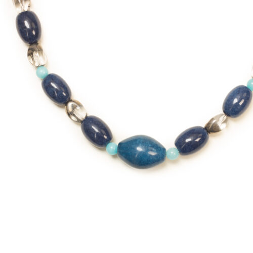 Gempro Gemstone Lariat Chain necklace for her - Image 3