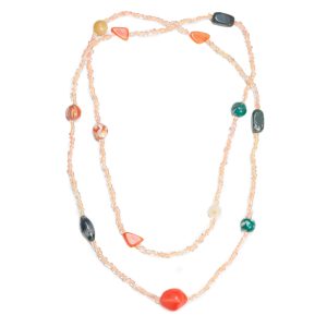 Gempro Gemstone Strand Necklace for her