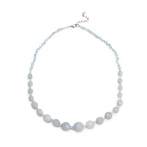 Gempro Gemstone Station Necklace for her
