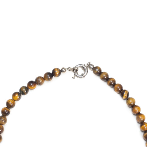 GEMPRO Genuine Tiger's Eye Multilayer Statement Necklace for Her - Image 3