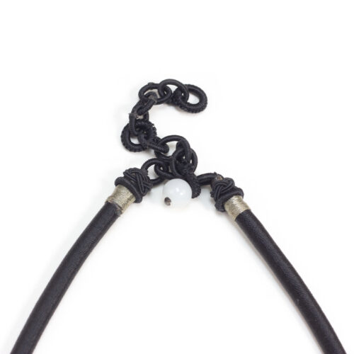 GEMPRO Genuine Black Onyx Ethnic Statement Necklace for Her - Image 3