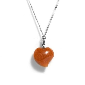 Gempro Genuine Jade Gemstone Pendant for Women