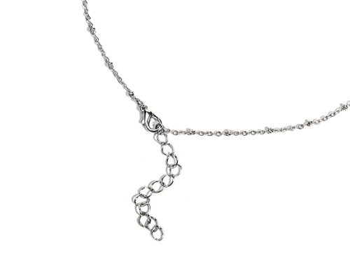 Gempro Genuine Faceted Amethyst Gemstone Silver Chain Pendant Necklace for Women, Purple - Image 4