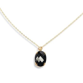 Gempro Black Onyx Pendant for Women