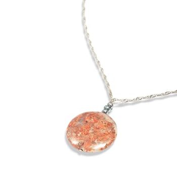 Gempro Red Jasper Pendant for Women