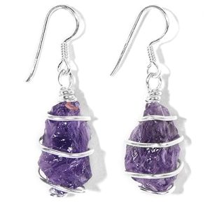 Gempro 925 Sterling Silver Certified Raw Gemstones Drop Earrings for Women  Search this page