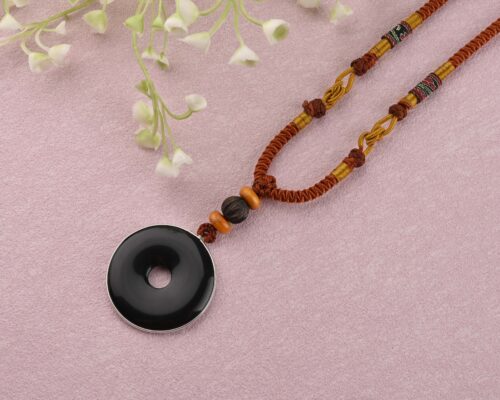 Gempro Jasper Harmony Cord Necklace length 26 inches