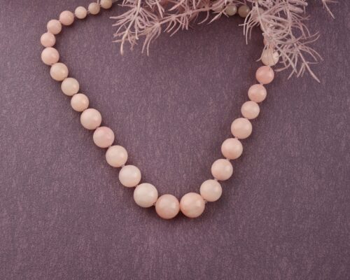 Gempro Pink Aventurine Graduated Necklace – Soft Elegance