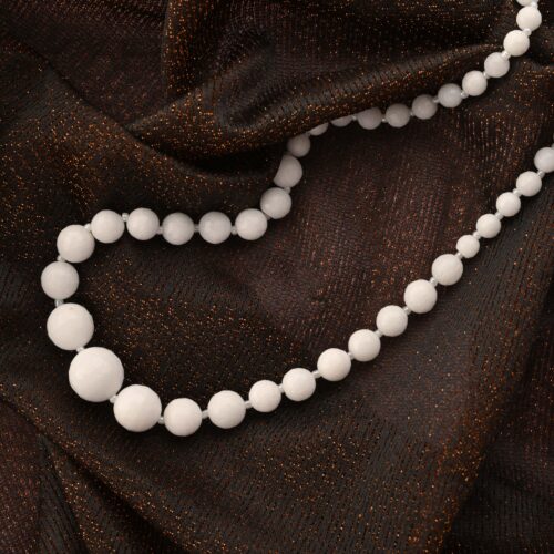 Gempro Natural Faceted Clear Quartz with Amethyst Necklac length 18 inches - Image 2