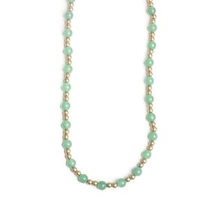 GEMPRO aventurine round single layer necklace for her