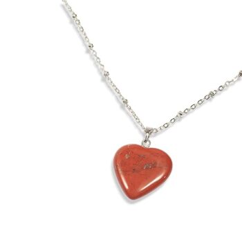 Gempro Red Jasper Pendant For Women