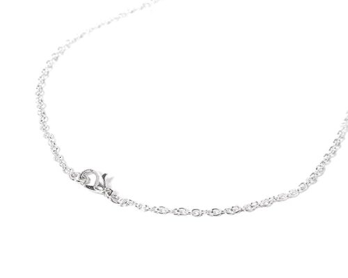 Gempro Natural Aventurine Gemstone Silver Chain Pendant Necklace for Women - Image 5