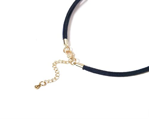 Gempro Genuine Rose Quartz Agate Druzy Stylish Link Chain Long Necklace for Women - Image 3