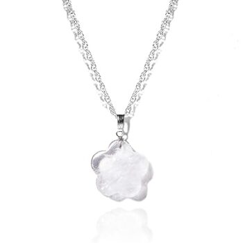 Gempro Genuine Gemstone Goodluck Healing Pendant Necklace for Women