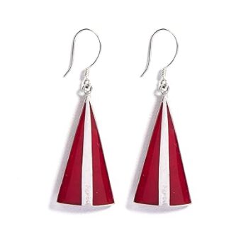 Gempro 925 Silver Quartz Stylish Earrings for Women