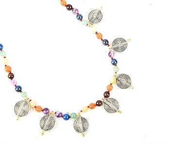 Gempro Gems Jewelry Genuine Multi Gemstone Strand Designer Fashion Charms Necklace for Women