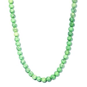 Gempro Gemstones Genuine Beaded Single Strand Necklace for Women and Girls