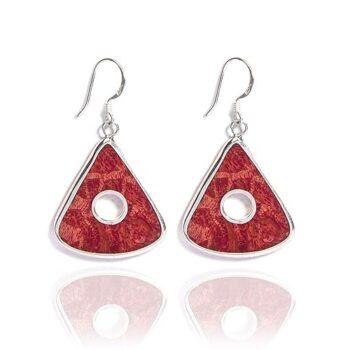 Gempro 925 Silver Quartz Stylish Earrings for Women