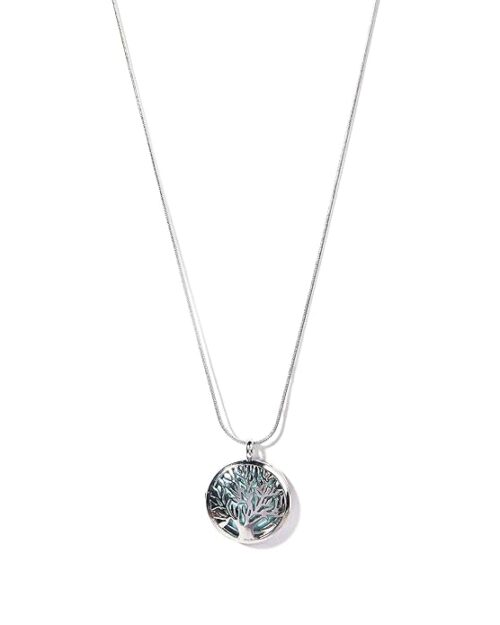 Gempro Genuine Turquoise Lucky Gemstone Openable Locket Pendant Women