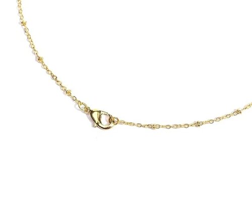Gempro Tiger’s Eye Crystal Point Gold Tone Chain Pendant for Women - Image 3
