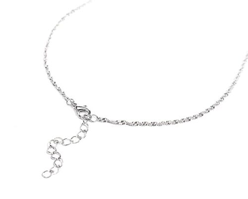 Gempro Genuine Gemstone Rose Quartz Chips Tree Of Life Chain Pendant for Women - Image 3