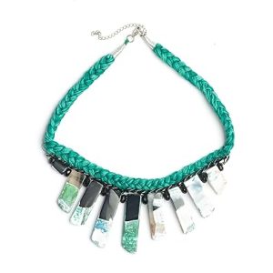 Gempro agate Midnight Mirage necklace for her