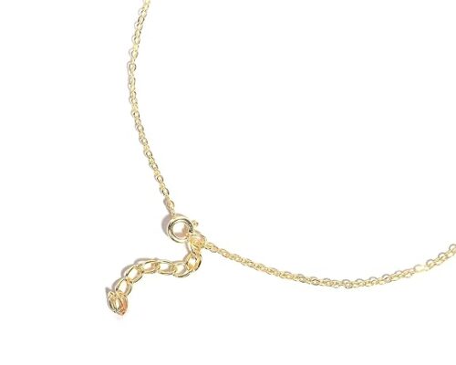 Gempro Genuine Rose Quartz Gemstone Bar Gold Plated Chain Pendant for Women, Pink - Image 4