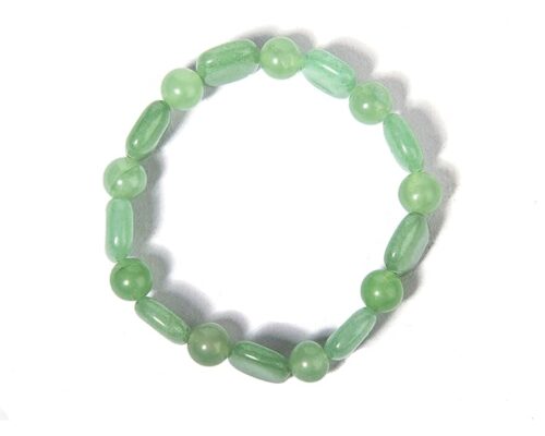 Gempro Genuine Aventurine Gemstone Stretch Bracelet for Women - Image 3