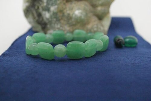 Gempro Genuine Aventurine Gemstone Stretch Bracelet for Women - Image 4