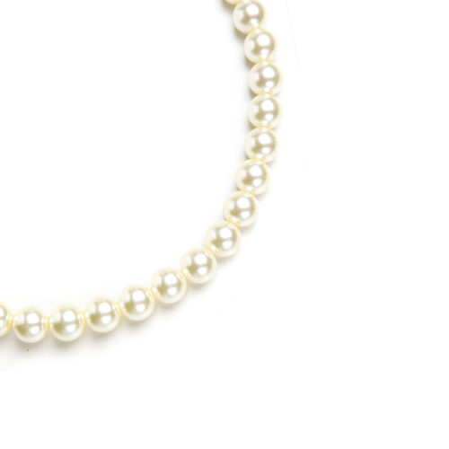 Gempro Gemstone Fresh Water Pearl Necklace with Silver Fancy Toggle Clasp - Image 3